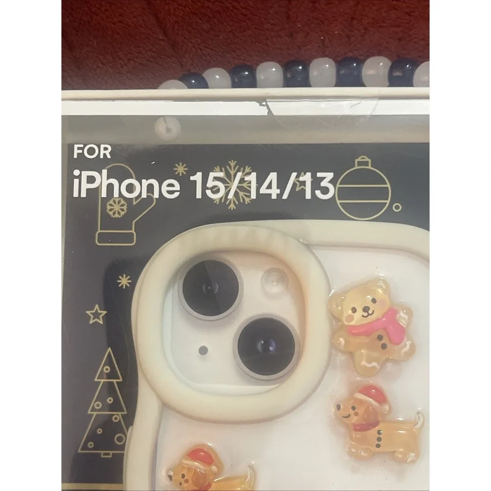 ARTIKL MOSAIC iPhone Case Fit iPhone 15/14/13‎ Christmas Resin Charms  DACHSHUND